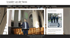 Desktop Screenshot of leandervandersteen.nl